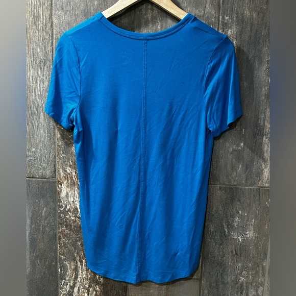 XS - Blue Short Sleeve High Low - A New Day Shirt - Picture 2 of 3